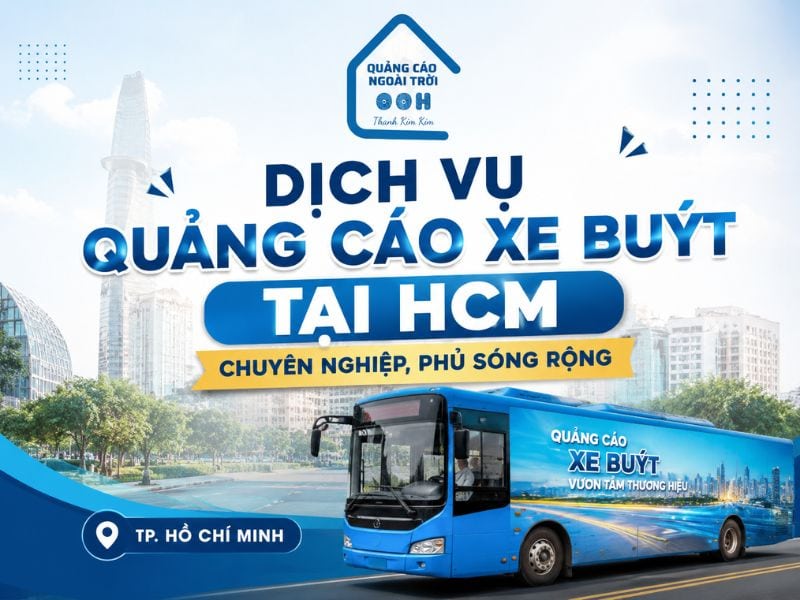 Dịch vụ quảng cáo xe buýt HCM