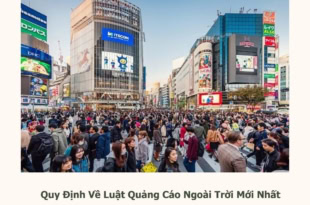 quy định luật quảng cáo ngoài trời