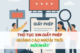 Thủ tục xin giấy phép quảng cáo ngoài trời