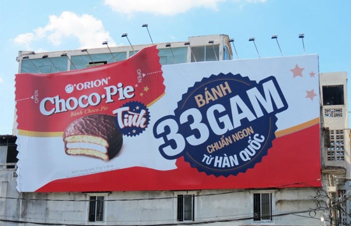 Pano die cut quảng cáo