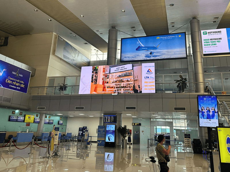 Màn hình Led sân bay