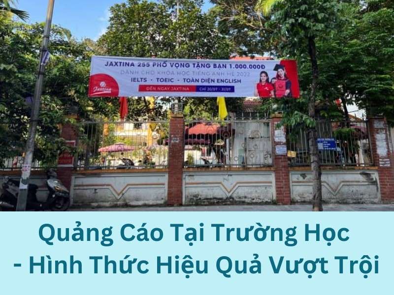 Quảng cáo tại trường học