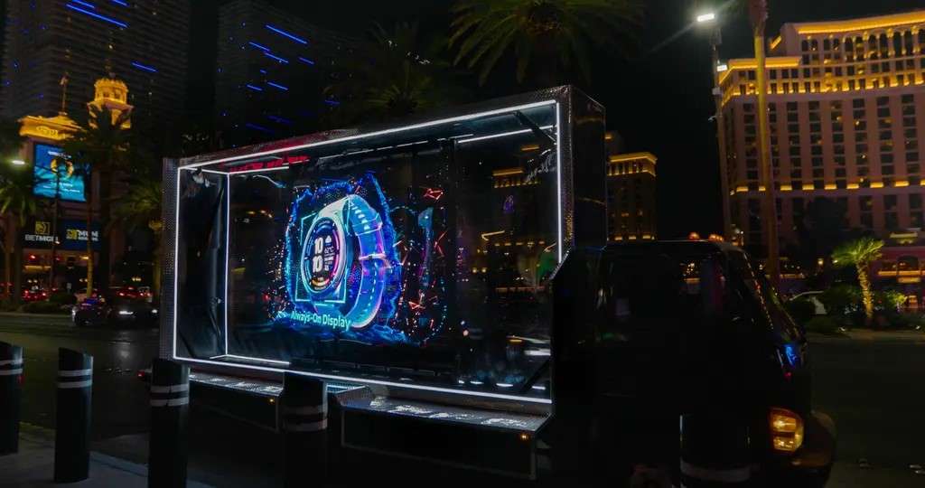 Billboard Hologram 3D tại Las Vegas đẹp