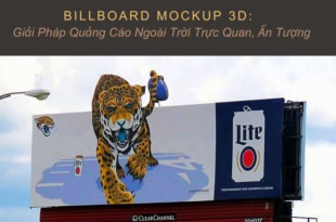 Billboard mockup 3d
