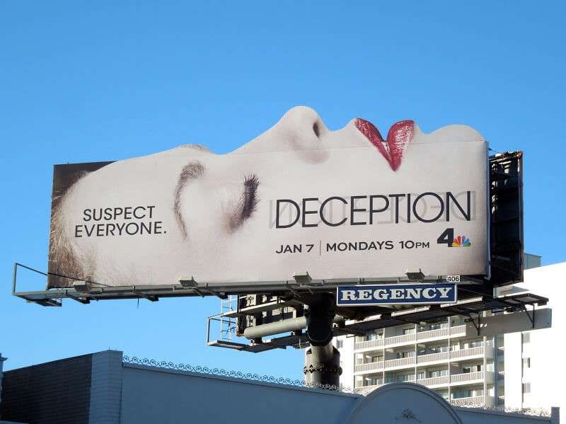 Billboard phim Deception đẹp