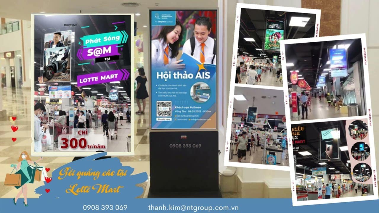 - Báo Giá Quảng Cáo S@M (LCD & Standee) Tại Lotte Mart Toàn Quốc