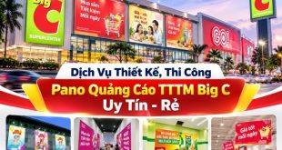 Dịch vụ quảng cáo Pano tại Big C