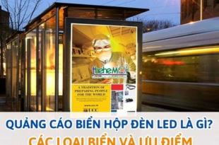 Quảng cáo biển hộp đèn led là gì?