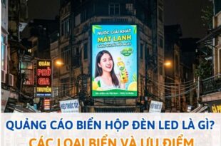Quảng cáo biển hộp đèn led là gì?