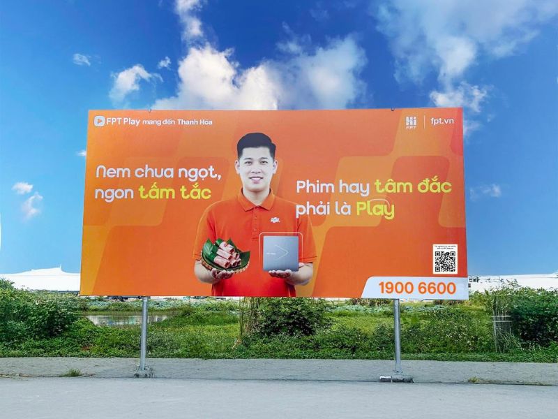 Chiến dịch quảng cáo của FPT trải dài trên 64 tỉnh thành gắn liền đặc sản quê hương