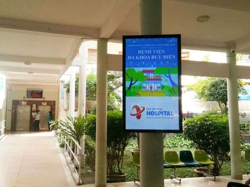 Frame quảng cáo màn hình LED/LCD - Quảng Cáo Tại Bệnh Viện: Đặc Điểm, Hình Thức & Các Lưu Ý Frame quảng cáo màn hình LED/LCD