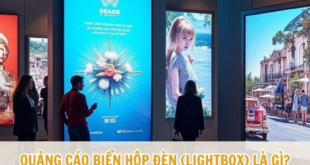 Quảng cáo biển hộp đèn (lightbox)