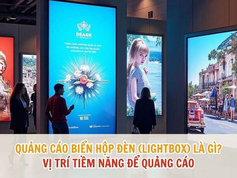 Quảng cáo biển hộp đèn (lightbox) - Quảng Cáo Biển Hộp Đèn (Lightbox) Là Gì? Vị Trí Tiềm Năng Để Quảng Cáo Quảng cáo biển hộp đèn (lightbox)