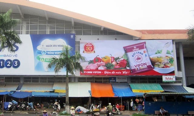 quảng cáo chợ truyền thống