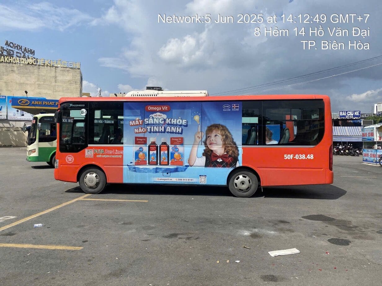 Quảng cáo xe bus nội đô