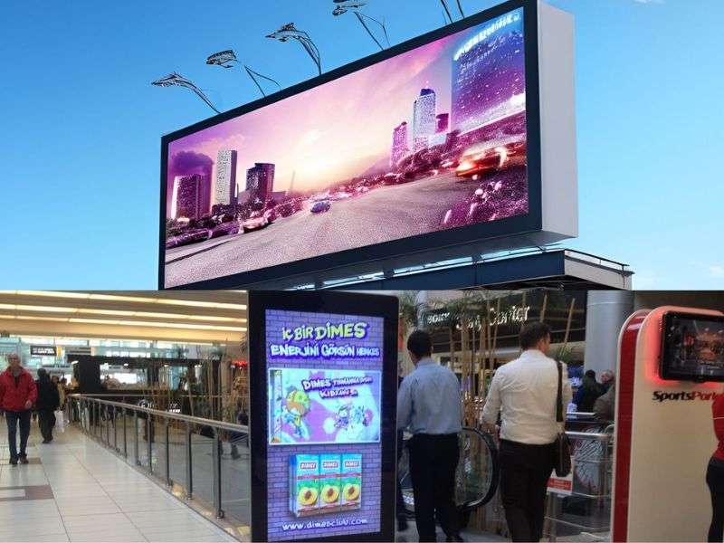 Nên chọn màn hình led hay lcd - So Sánh Màn Hình Quảng Cáo LED và LCD Nên chọn màn hình led hay lcd