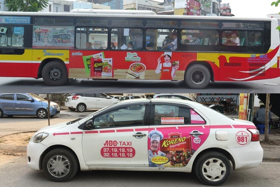 - Quảng Cáo Trên Xe Bus & Xe Taxi: Sự Kết Hợp Hoàn Hảo