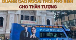 Các hình thức quảng cáo ngoài trời phổ biến cho thần tượng ấn tượng