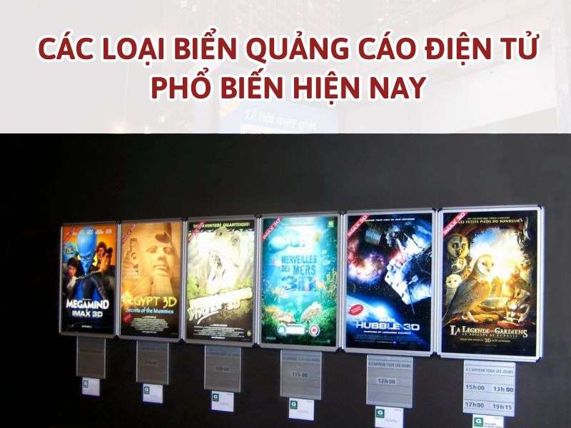 Các loại biển quảng cáo điện tử phổ biến - Các Loại Biển Quảng Cáo Điện Tử Phổ Biến Hiện Nay Cần Biết Các loại biển quảng cáo điện tử phổ biến