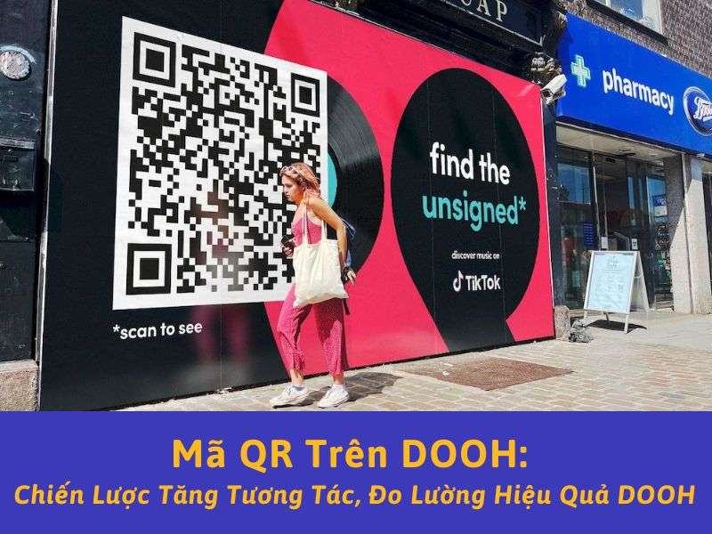 Mã QR Trên DOOH