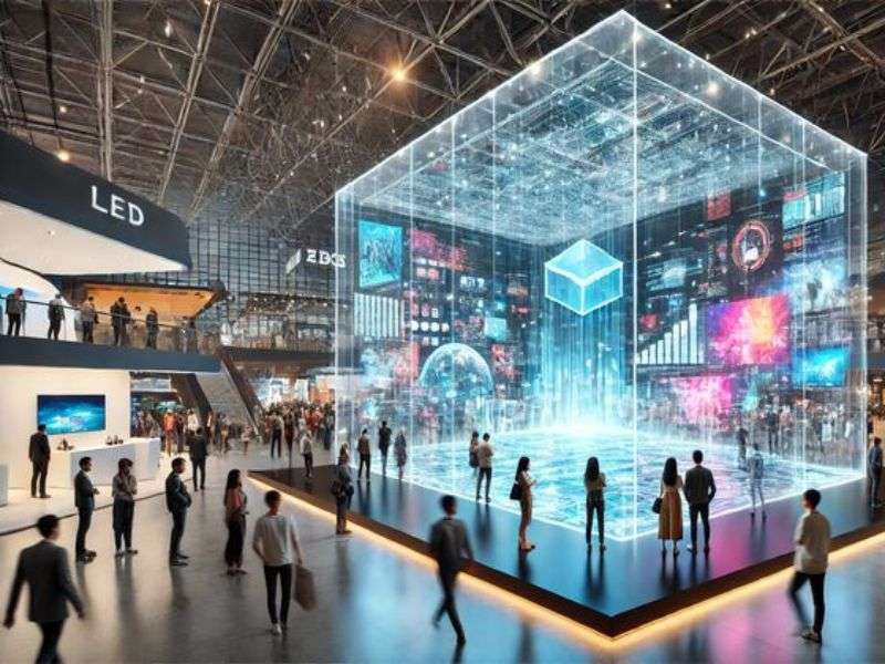 Sử dụng màn hình LED và công nghệ tương tác