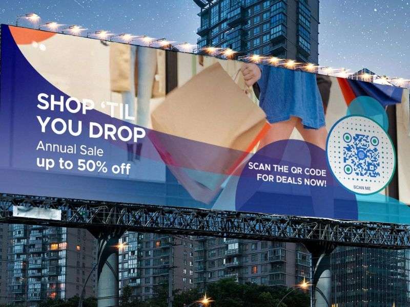 Ứng dụng của Mã QR và chiến dịch DOOH đẹp