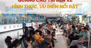 Quảng cáo tại bến xe