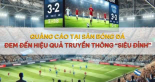 Quảng cáo tại sân bóng đá