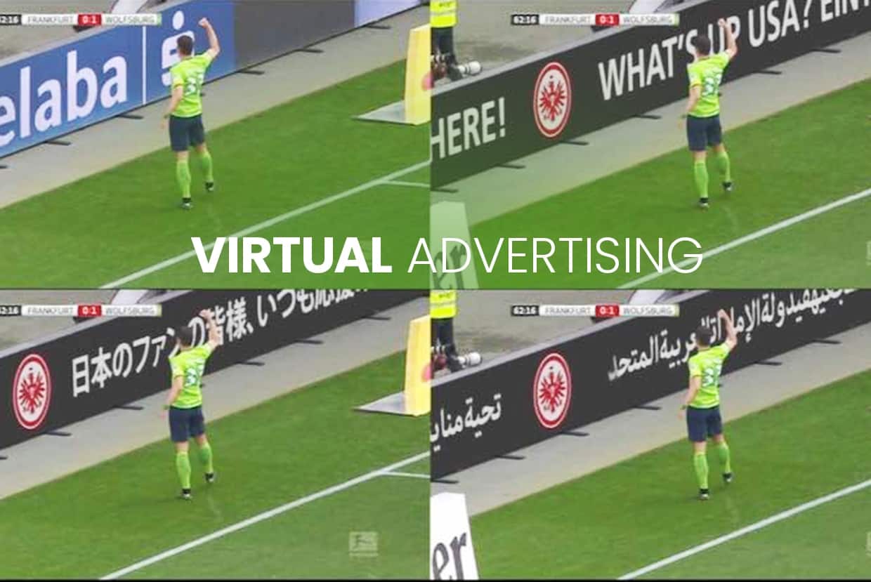hình thức quảng cáo tại sân bóng đá
