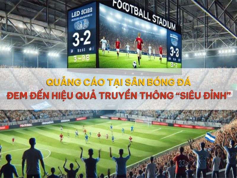 Quảng cáo tại sân bóng đá