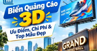 Tìm hiểu về biển quảng cáo 3D