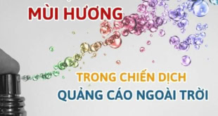 Mùi hương trong chiến dịch quảng cáo ngoài trời