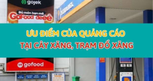 Ưu điểm của quảng cáo tại cây xăng