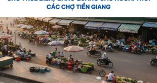 Quảng cáo ngoài trời các chợ Tiền Giang.
