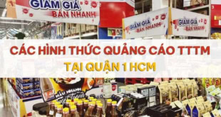 Quảng cáo TTTM tại Quận 1 HCM.