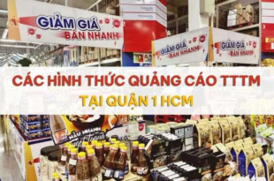 Quảng cáo TTTM tại Quận 1 HCM.