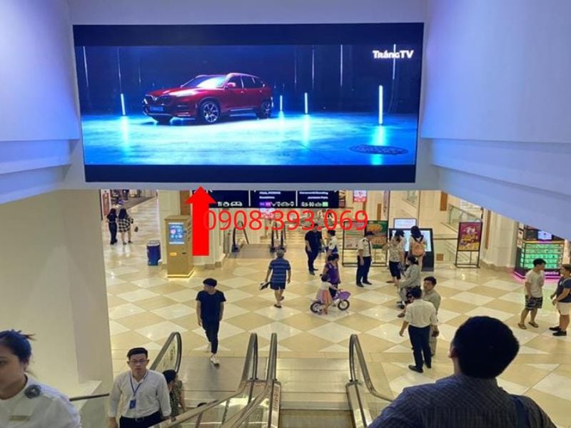 Quan điểm Quảng Cáo LED Indoor TTTM Vincom Mega Mall Royal