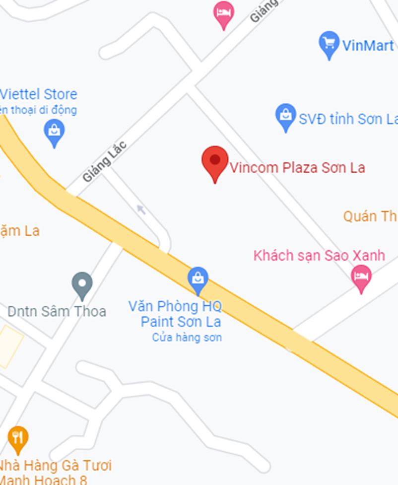 Nắm bắt Man Hình LED Outdoor TTTM VinCom Plaza Sơn La