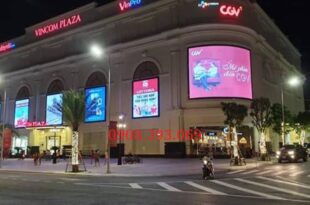 Giới hạn Màn Hình LED Outdoor TTTM Vincom Plaza Móng Cái - Quảng Ninh
