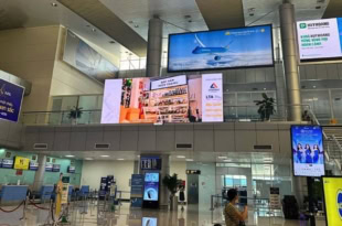 - Màn Hình Quảng Cáo LED Indoor - Đà Nẵng Airport