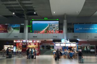 Chi tiết Quảng Cáo Màn Hình LED Indoor – Phú Bài Airport