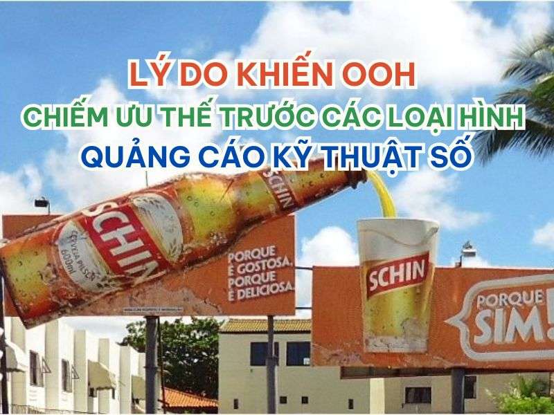 Lý do khiến OOH chiếm ưu thế