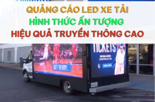 Quảng cáo led xe tải