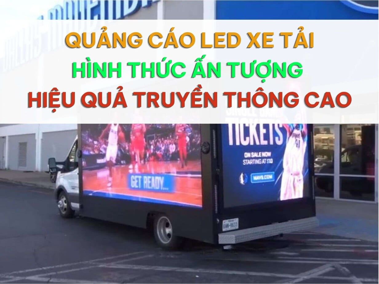 Quảng cáo led xe tải