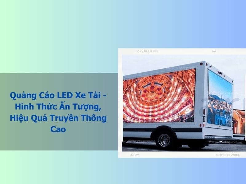 quảng cáo led xe tải là gì