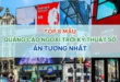 Top 8 mẫu quảng cáo ngoài trời kỹ thuật số