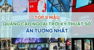 Top 8 mẫu quảng cáo ngoài trời kỹ thuật số