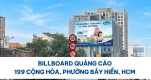 Billboard quảng cáo 199 Cộng Hòa, Phường Bảy Hiền, HCM