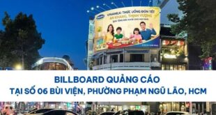 Billboard quảng cáo tại số 06 Bùi Viện, Phường Phạm Ngũ Lão, HCM