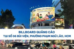 Billboard quảng cáo tại số 06 Bùi Viện, Phường Phạm Ngũ Lão, HCM